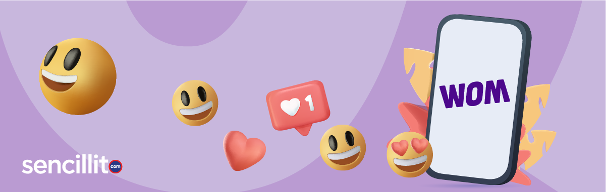 pagar wom recargas sencillito en linea